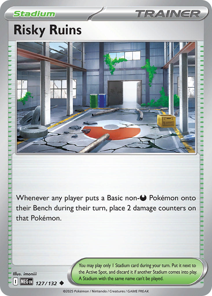 Mega Evolution Risky Ruins [Prize-Pack] Pokémon card